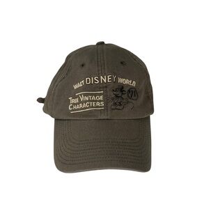 Walt Disney World True Vintage Characters Hat Mickey Mouse 1971 Embroidered Cap